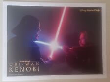 OBI - WAN KENOBI Star Wars Disney Movie Club Lithograph NEW picture