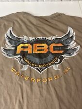 Harley Davidson ABC Waterford, MI Pocket Tshirt Size 2XL picture