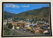Idaho Springs, Colorado Aerial View Postcard picture