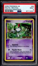 PSA 9 Ralts Reverse Holo 2006 Pokemon Card 60/101 Dragon Frontiers picture