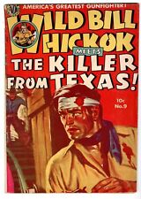 Wild Bill Hickok #9 (1951) Avon Publications Good picture