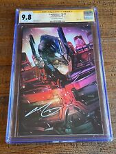 TRANSFORMERS 84 #1 CGC SS 9.8 JOHN GIANG SIGNED OPTIMUS PRIME VIRGIN VARIANT-A picture
