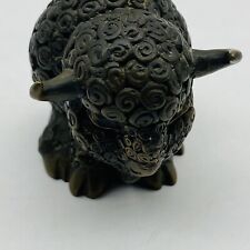 Vintage Small Bull Bronze Figurine picture