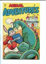 ANIMAL ADVENTURES #1- 1953-DRAGON COVER-SOUTHERN STATES-vf picture