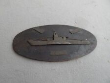 Vintage Bronze? WWII WW2 La Pallice German France Submarin Submarine Ship Plaque picture