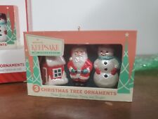 Hallmark 2014 NIFTY FIFTIES KEEPSAKE ORNAMENTS Retro Inspired Vintage in box picture