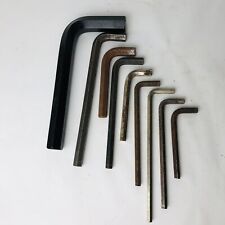 Lot of 9 Hex Key Allen Wrench Long Vintage Antique Sizes USA Gehawe W. Germany picture