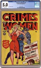 Crimes by Women #2 CGC 5.0 1948 4206315002 picture