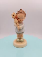 Lucie Attwell Figurine Memories Of Yesterday “HANG ON TO YOUR LUCK” Child & Cat picture