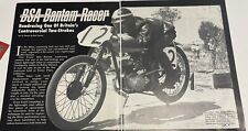 BSA BANTAM MOTORCYCLE MAGAZINE ARTICLE picture