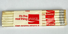 12 Vintage Coca Cola Coke Advertising Pencils Its The Real Thing Wallace Sealed picture