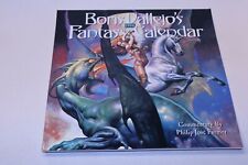 Boris Vallejo's 1998 Fantasy Calendar - Opened and has Some Writing picture