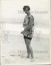 1927 Press Photo Miss Carol Kip of New York at a Southampton, Long Island resort picture