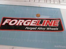 FORGELINE ALLOY WHEELS Sticker Decal RACING ORIGINAL old stock picture