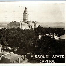 Pre-1907 Jefferson City Missouri State Capitol Litho Photo Adolph Selige UDB A16 picture