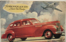 1939 DE SOTO color dealer pc from McCAMPBELL MOTORS, KANSS CITY, KC 5.5