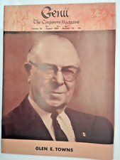 Genii The Conjurors' Magazine vol26 no.12 featuring  Glen. E. Towns August 1962 picture