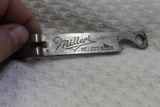 Vintage MILLER SELECT BEER Beer Bottle Opener Milwaukee, WI picture