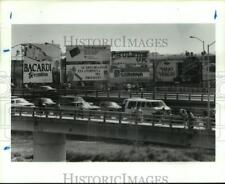 1992 Press Photo Traffic coming into United States from Mexico at Brownsville TX picture