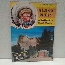 1952 BLACK HILLS & BADLANDS SOUTH DAKOTA Souvenir Travel Picture Book Mint picture