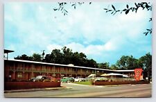 c1950s~Dallas Texas TX~Eastern Hills Motor Hotel~Cars~Sign~Vintage VTG Postcard picture