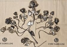 COSI TABELLINI Lot Of 10 Lifesized Mastercrafted Pewter Roses 🌹 Rare & Stunning picture