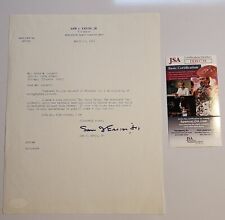 Sam Ervin Jr Watergate Autograph JSA COA Signed Auto Richard Nixon Scandal 4 picture