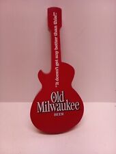 Vintage Old Milwaukee Guitar Beer Tap Handle It Doesn't Get Any Better Than This picture