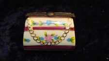PURSE TRINKET BOX ~ 2”x 1.5” ~ VERY EXCELLENT CONDITION ~ picture