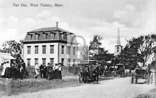 Fair Day Marthas Vineyard West Tisbury Massachusetts MA Reprint Postcard picture