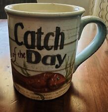 Discontinued Certified International Catch Of The Day Mug - Fisherman picture