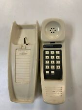 Vintage Lloyd's Model No. X024 Telephone Beige TouchTone Dail Pad Wireless picture