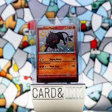 Paldean Tauros - 111/091- Shiny Holo - Paldean Fates- TCG - Pokemon Card -NM picture