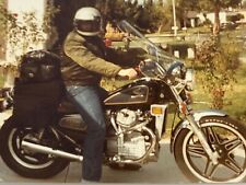 (Ka) 1983 Original FOUND PHOTO Photograph Snapshot Motorcycle Honda CX500 picture