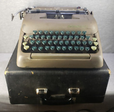 Vintage Smith Corona Silent Portable Manual Typewriter w/ Case C. 1934 picture