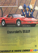 1983 Chevrolet Corvette vintage print ad picture
