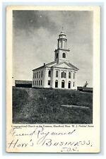 1909 Congregational Church On The Common Blandford Massachusetts MA Postcard picture