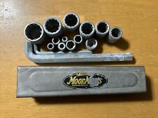 Vintage Moorman's Advertising Wrench Socket Set picture