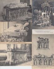 GRAVE STONES TOMBS France 108 Vintage Postcards Mostly Pre-1940 (L5636) picture