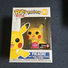 Funko Pop Vinyl: Pokémon - Pikachu (Flocked) - GameStop (GS) (Exclusive) #353 picture