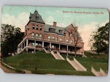 c1911 Butler County General Hospital Pennsylvania PA Postcard picture