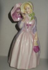 Porcelain Lady Figurine Miss Demure Artist Signed - prototype? picture