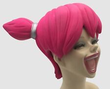 Toy Quest 2005 Hot Pink Plastic Foam Pigtails Wig Costume Cosplay Anime Magna picture