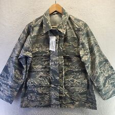 USAF Air Force Utility Coat Womens 8S Camoflauge LS Camo Digital Button 8410-01 picture