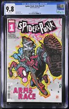 Spider-Punk Arms Race #1 CGC 9.8 Takashi Okazaki Cover A Marvel 2024 White Pages picture
