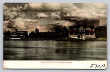 c1905 Evening Among The Thousand Islands New York P534 picture
