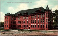Industrial Hall, Institute & College, Columbus, Mississippi - Postcard picture