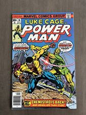 POWER MAN #36 Luke Cage, Marvel Comics 1976, High Grade picture