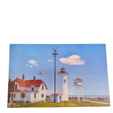 Postcard Chatham Cape Cod Massachusetts Light House Chrome Unposted picture