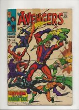 The Avengers #55 (1968) 1st App Ultron VG- 3.5 picture